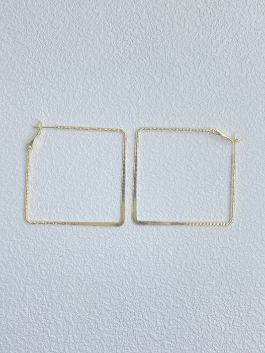 Simple Square Hoops