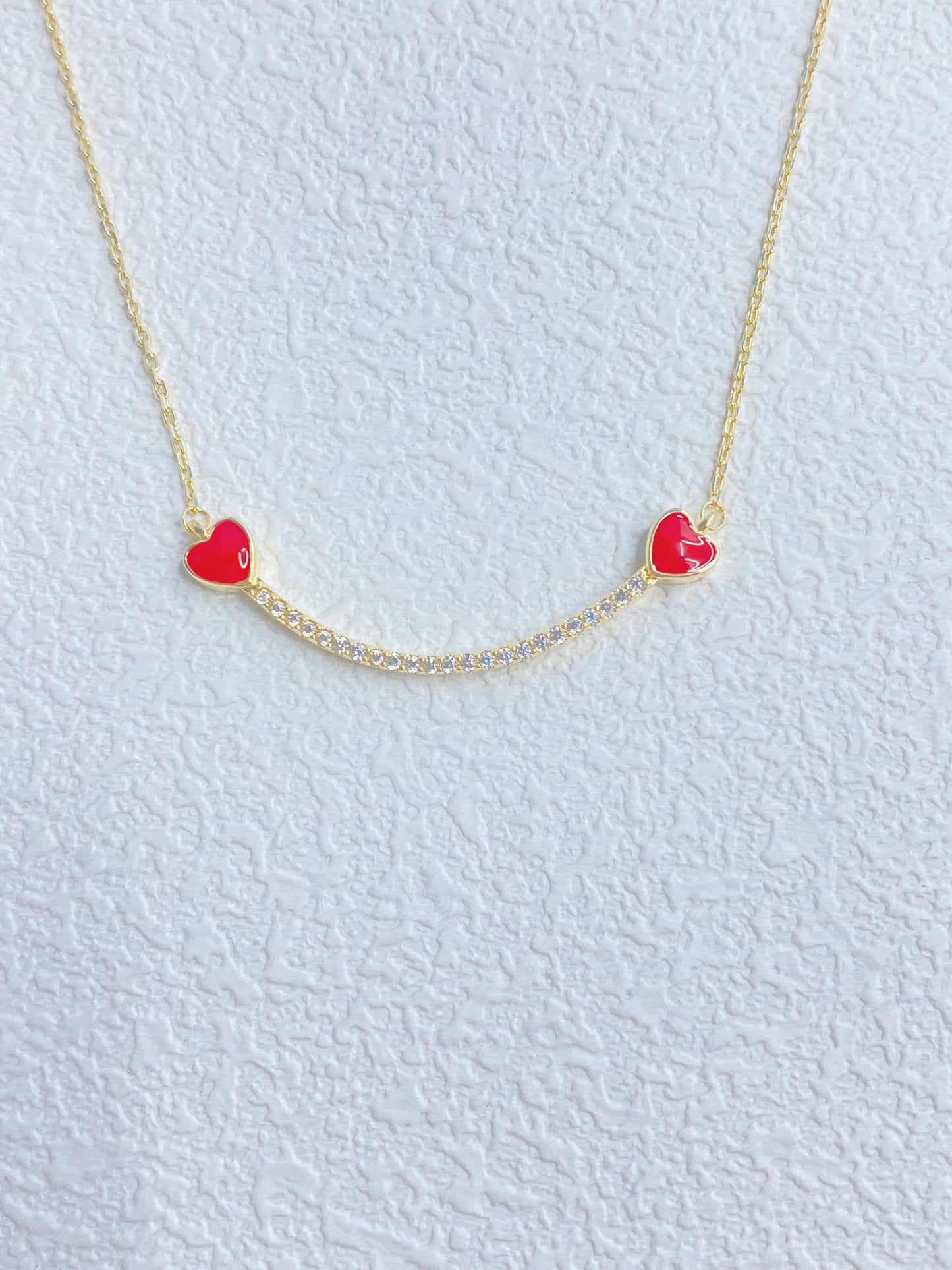 Minimalist Smile Bar Necklace