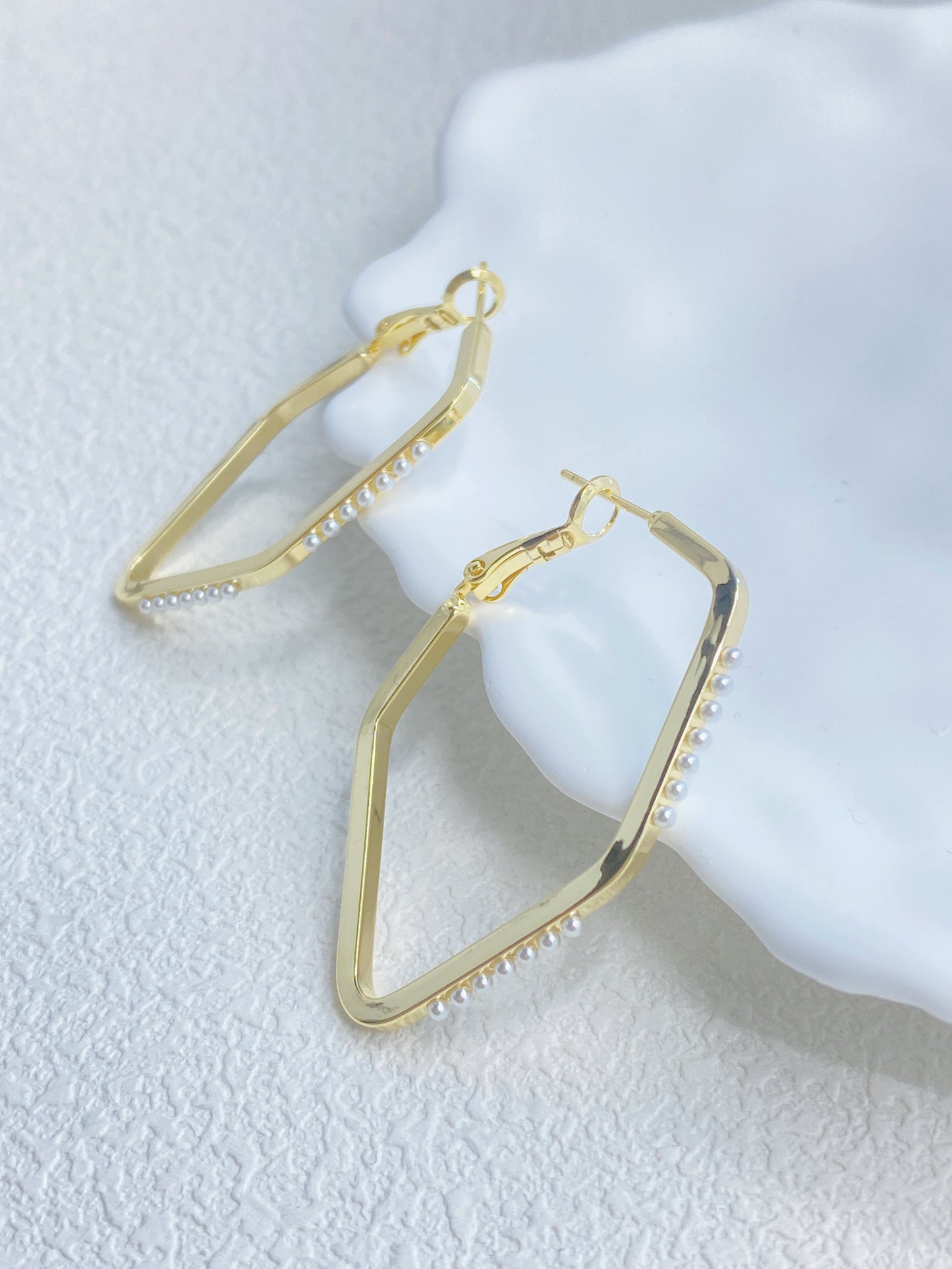 Irregular Hoop Earrings