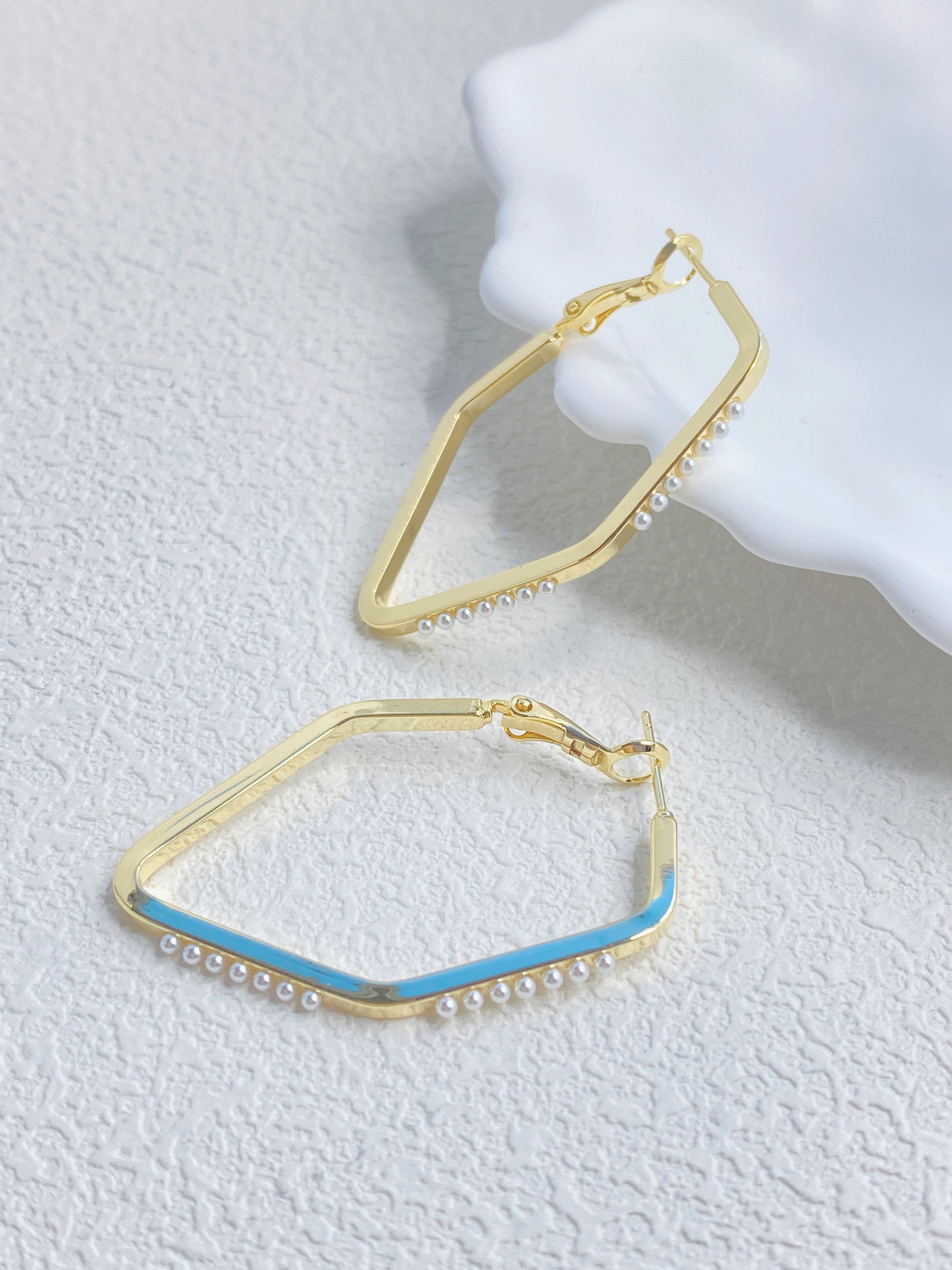 Irregular Hoop Earrings